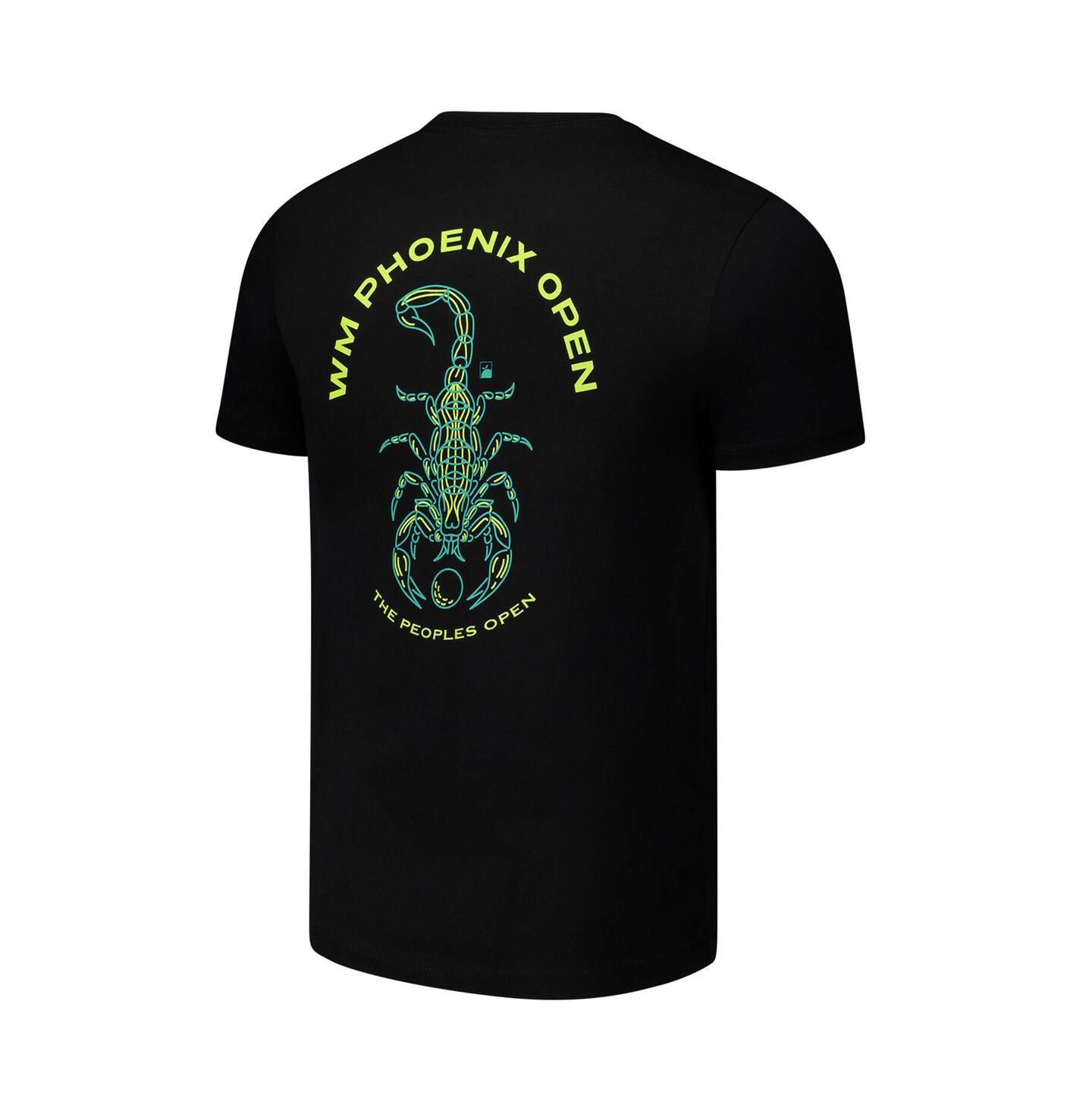 Футболка Flomotion Black WM Phoenix Open Scorpion — фото 2