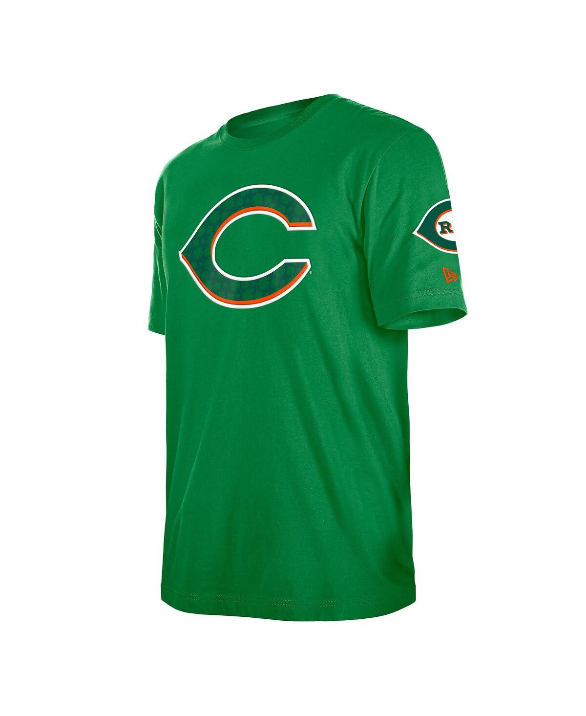 New Era Men's Kelly Green Cincinnati Reds St. Patrick's Day Shamrock Fill T-shirt In Green