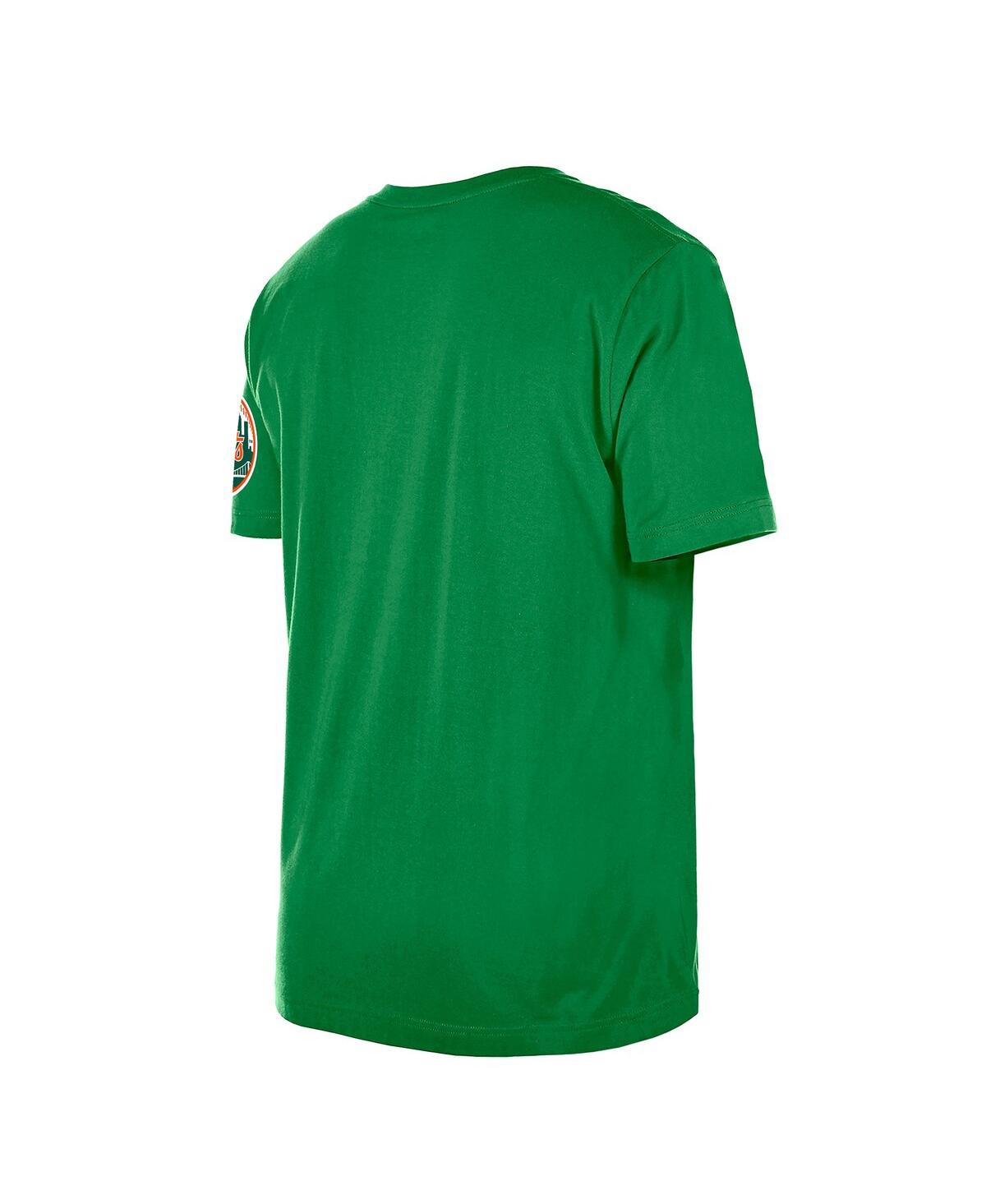NEW ERA MEN'S KELLY GREEN NEW YORK METS ST. PATRICK'S DAY SHAMROCK FILL T-SHIRT 