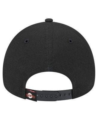 Men's Black San Francisco Giants 9FORTY A-Frame Adjustable Hat