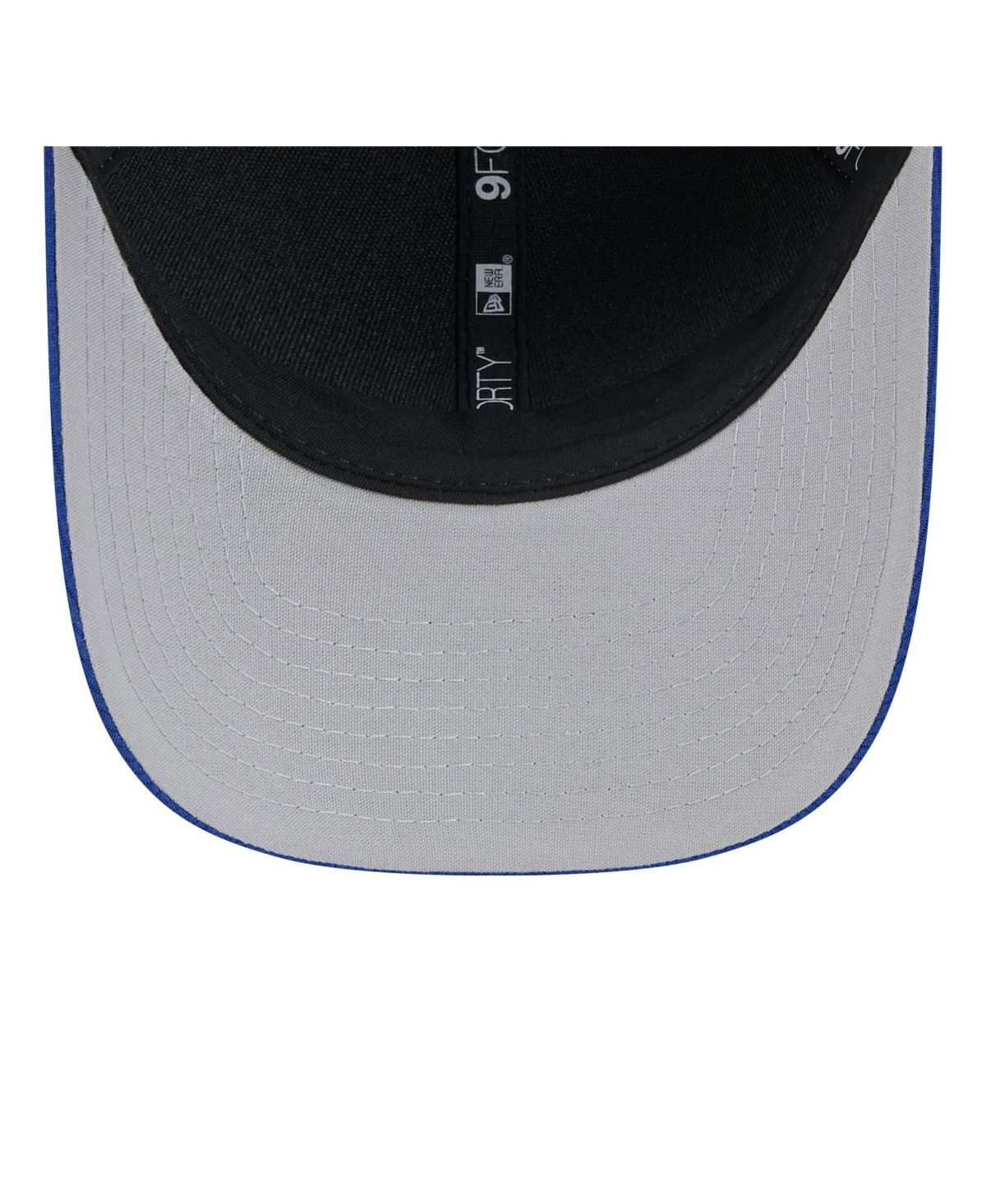 New Era Men's Gray/royal New York Mets 2025 Batting Practice 9forty M-crown Adjustable Hat In Gray,royal