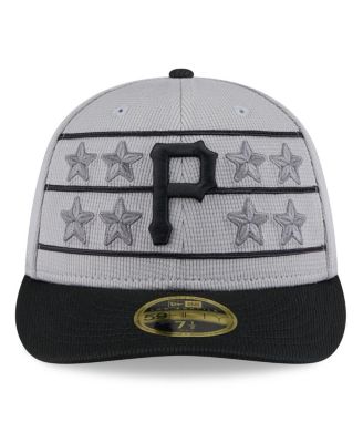 Men's Gray/Black Pittsburgh Pirates 2025 Batting Practice Low Profile 59FIFTY Fitted Hat