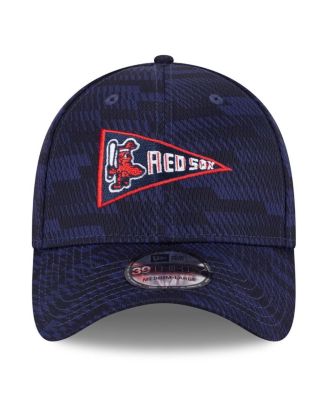 Men's Navy Boston Red Sox 2025 MLB Clubhouse 39THIRTY Flex Hat