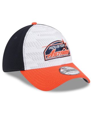 Men's Navy/Orange Houston Astros 2025 MLB Clubhouse 39THIRTY Flex Hat