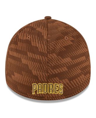Men's Brown San Diego Padres 2025 MLB Clubhouse 39THIRTY Flex Hat