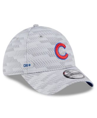 New Era - Men's Gray Chicago Cubs 2025 MLB Clubhouse 39THIRTY Flex Hat