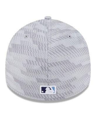 Men's Gray Tampa Bay Rays 2025 MLB Clubhouse 39THIRTY Flex Hat