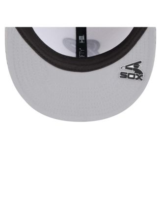 Men's Black/Gray Chicago White Sox 2025 MLB Clubhouse 59FIFTY Fitted Hat