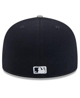 Men's Navy/Gray New York Yankees 2025 MLB Clubhouse 59FIFTY Fitted Hat