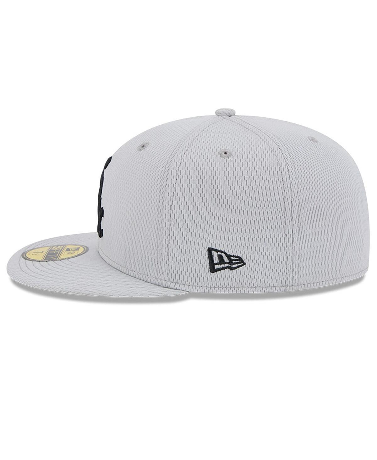 Shop New Era Men's Gray Chicago White Sox 2025 Mlb Clubhouse 59fifty Fitted Hat