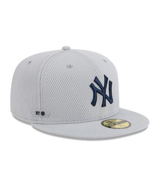 Men's Gray New York Yankees 2025 MLB Clubhouse 59FIFTY Fitted Hat