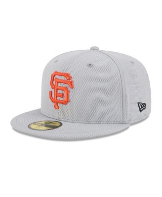 New Era - Men's Gray San Francisco Giants 2025 MLB Clubhouse 59FIFTY Fitted Hat