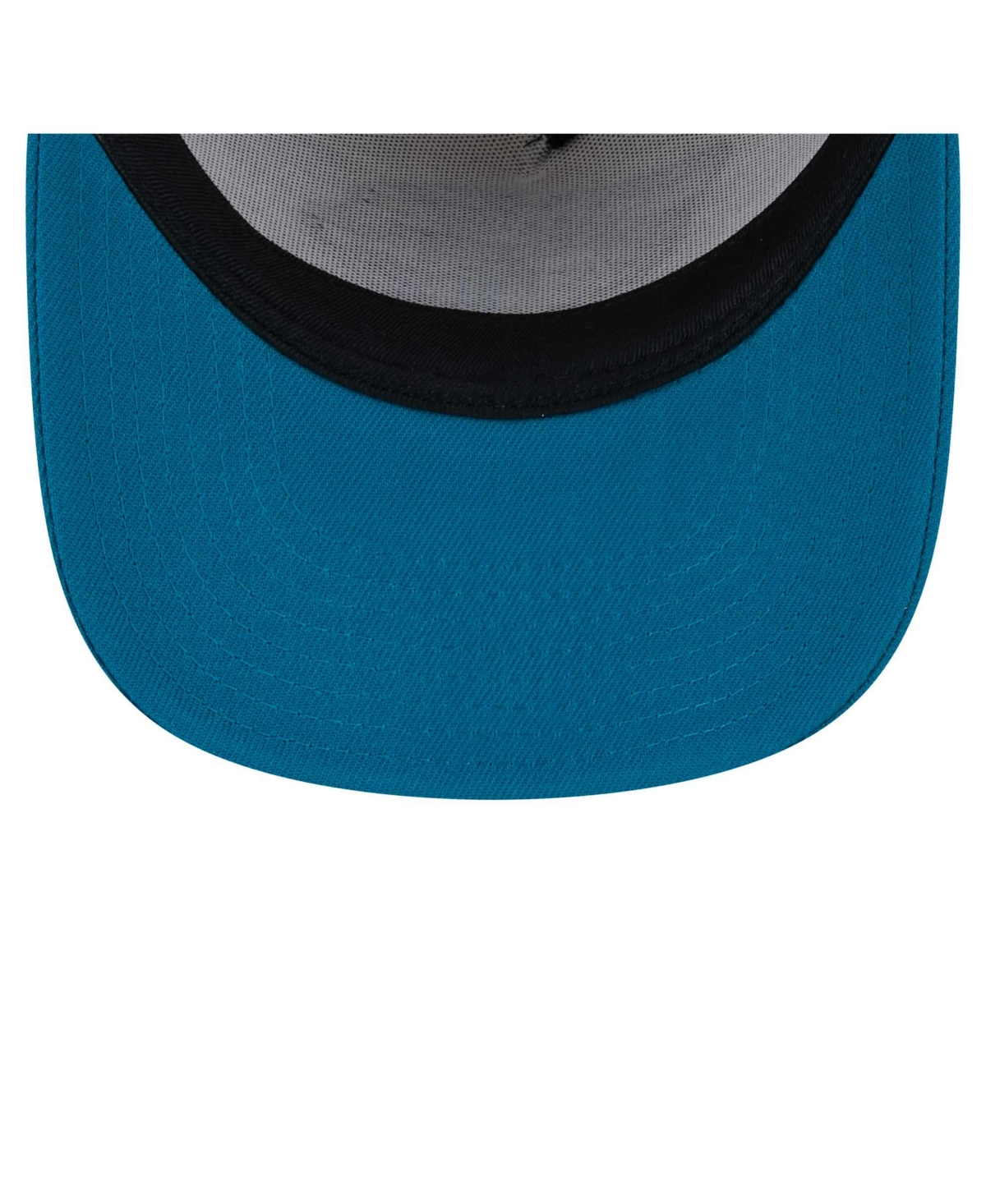 NEW ERA MEN'S STONE JACKSONVILLE JAGUARS DECENT 9FIFTY A-FRAME SNAPBACK HAT 