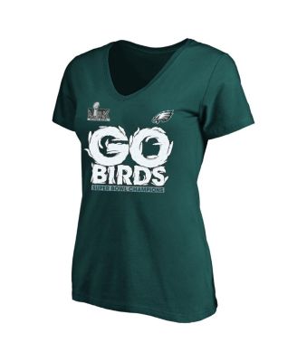 Fanatics - Women's Midnight Green Philadelphia Eagles Super Bowl LIX Champions Plus Size Local T-Shirt