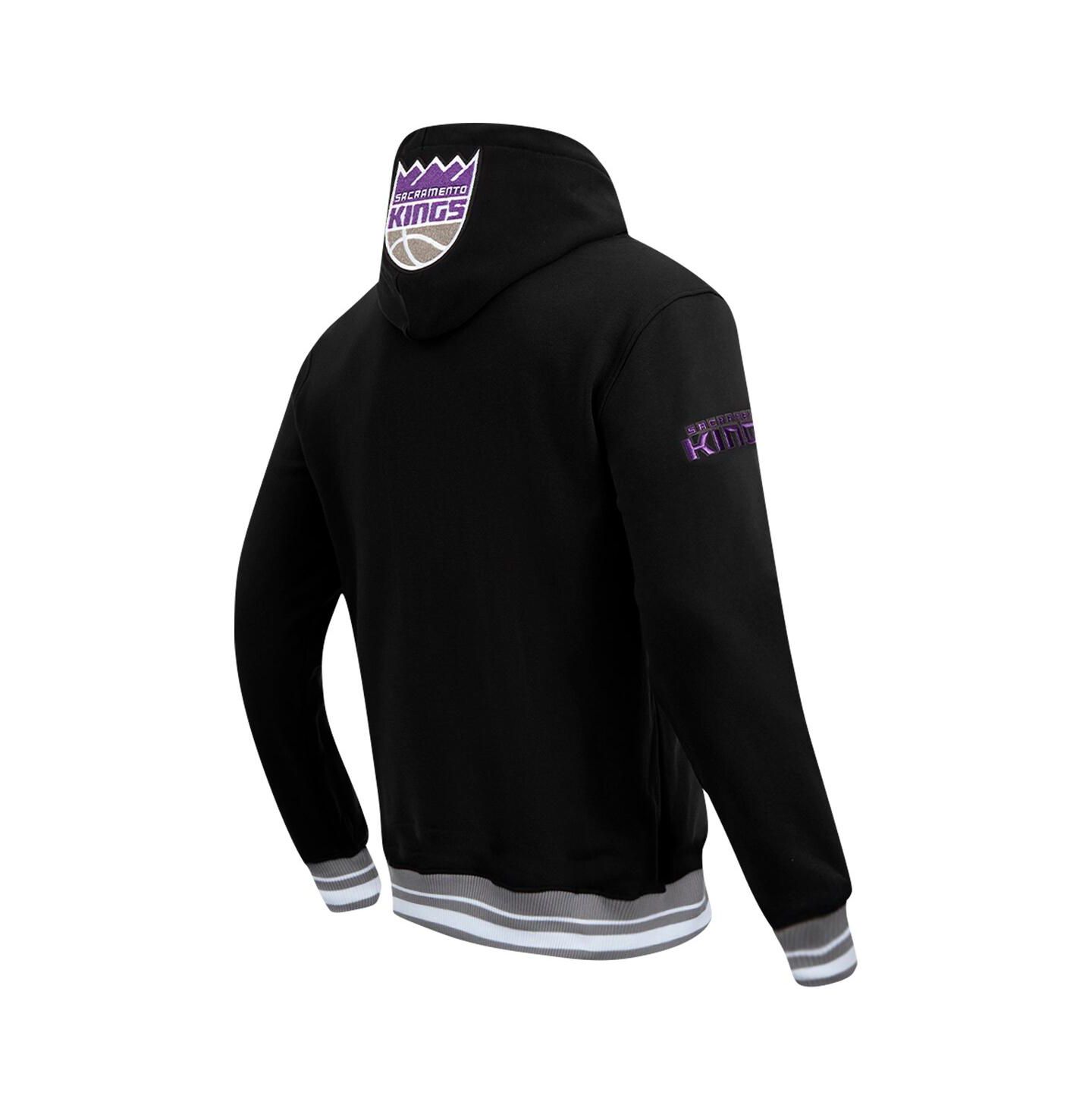 Мужское худи Pro Standard Black Sacramento Kings Area Code Pullover — фото 3