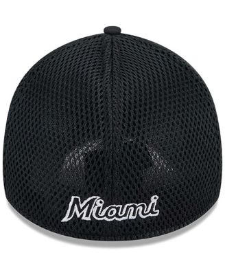 Men's Miami Marlins Neo 39THIRTY Flex Hat