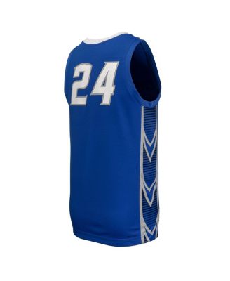 Men's Blue Creighton Bluejays Replica Basketball Jersey