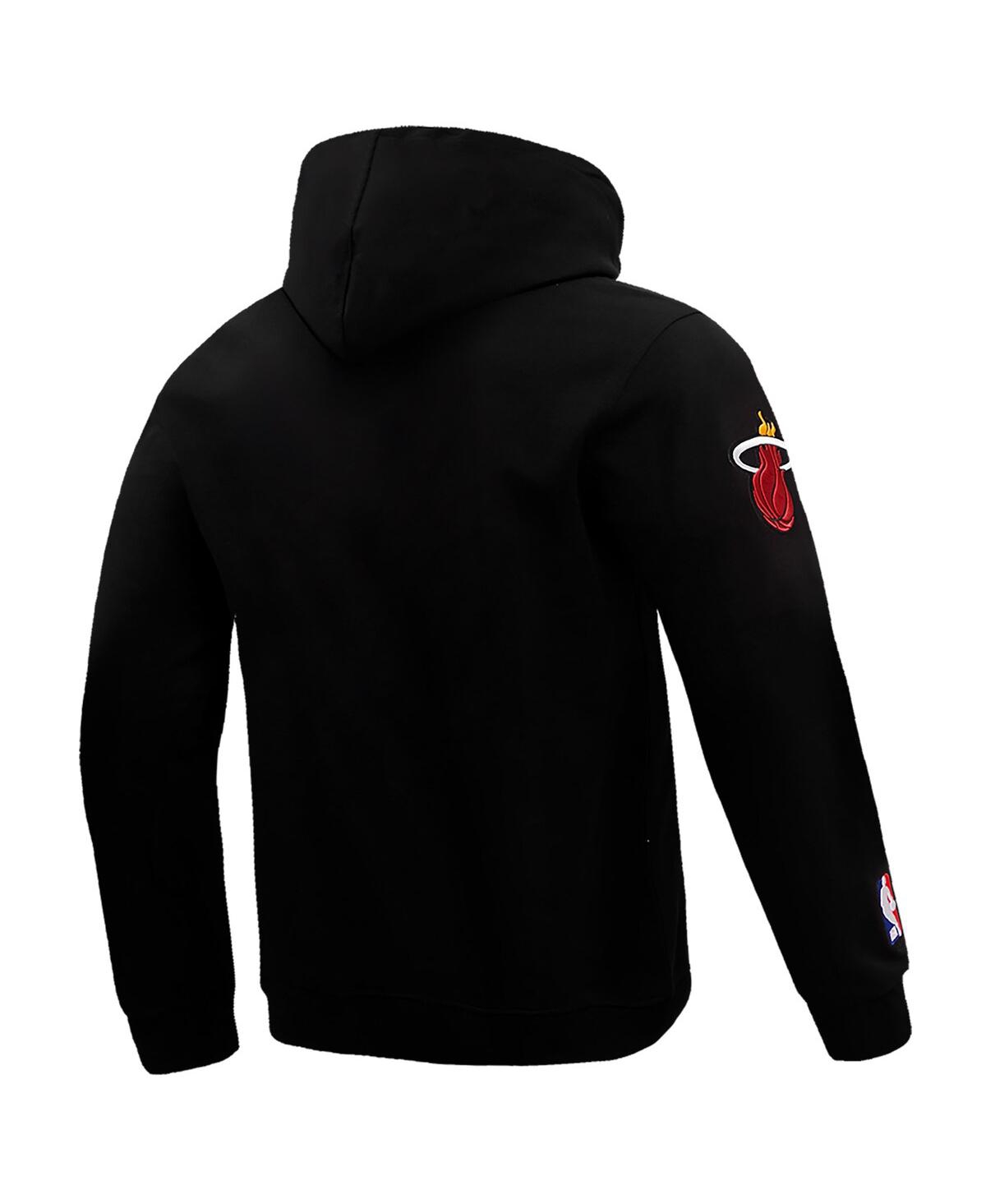 Pro Standard Men's Jimmy Butler Black Miami Heat Player Yearbook Pullover Hoodie In Black