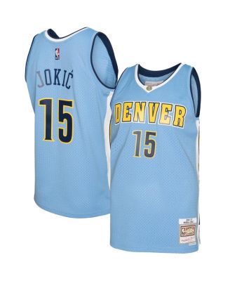 Mitchell & Ness - Men's Nikola Jokic Light Blue Denver Nuggets 2016/17 Swingman Jersey