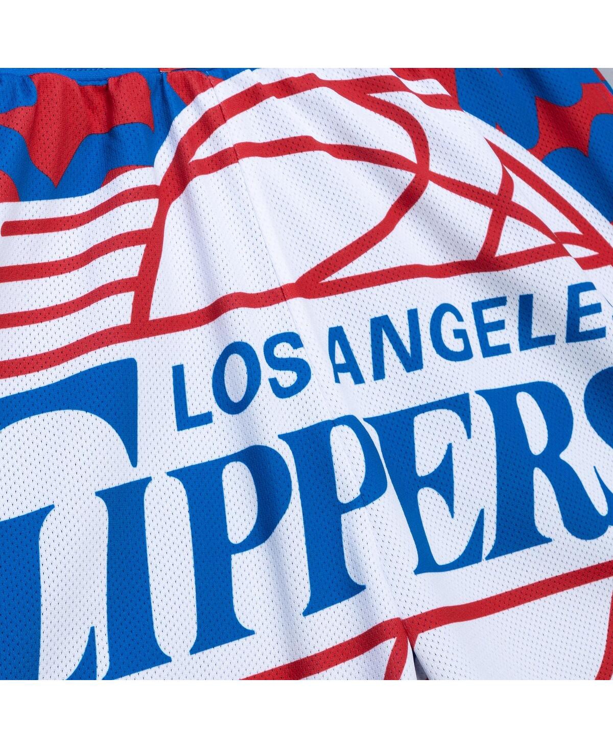 Mitchell & Ness Men's Royal La Clippers Jumbotron 2.0 Sublimated Shorts In Royal