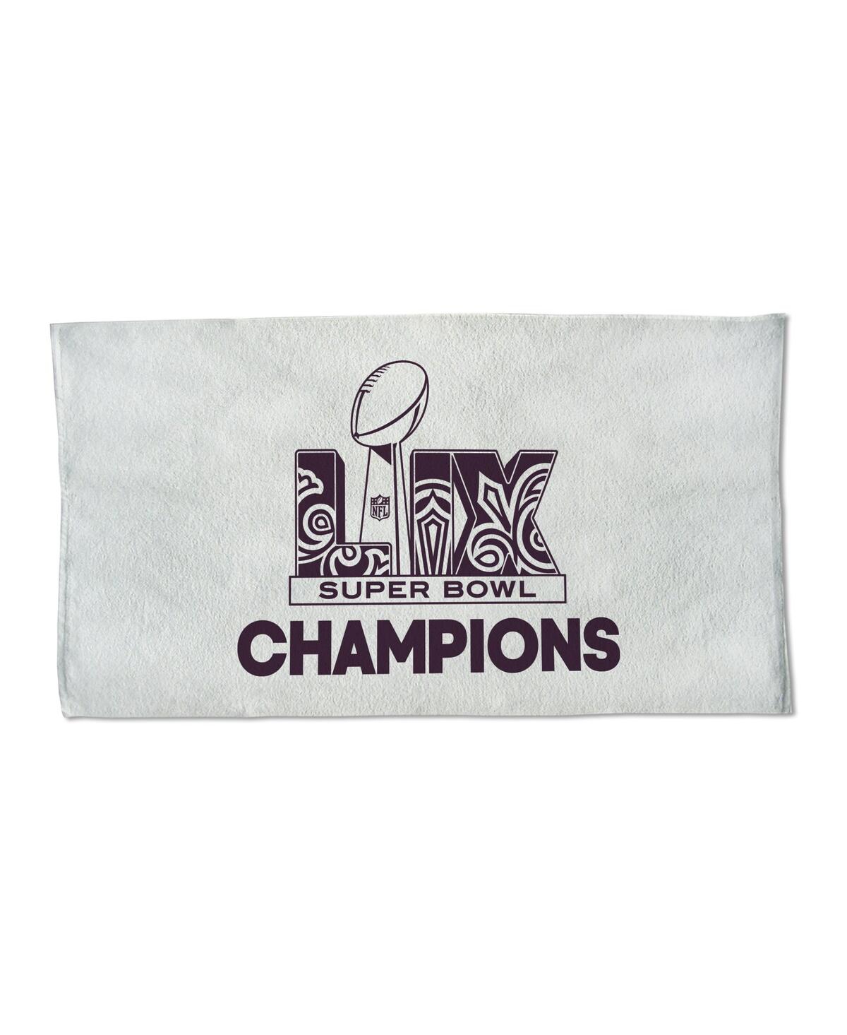 Wincraft Philadelphia Eagles Super Bowl Lix Champions Locker Room 22" X 42" Double-sided Celebration Towel In No Color