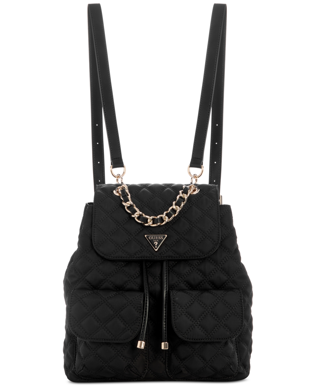 Giully Flap Backpack - Black