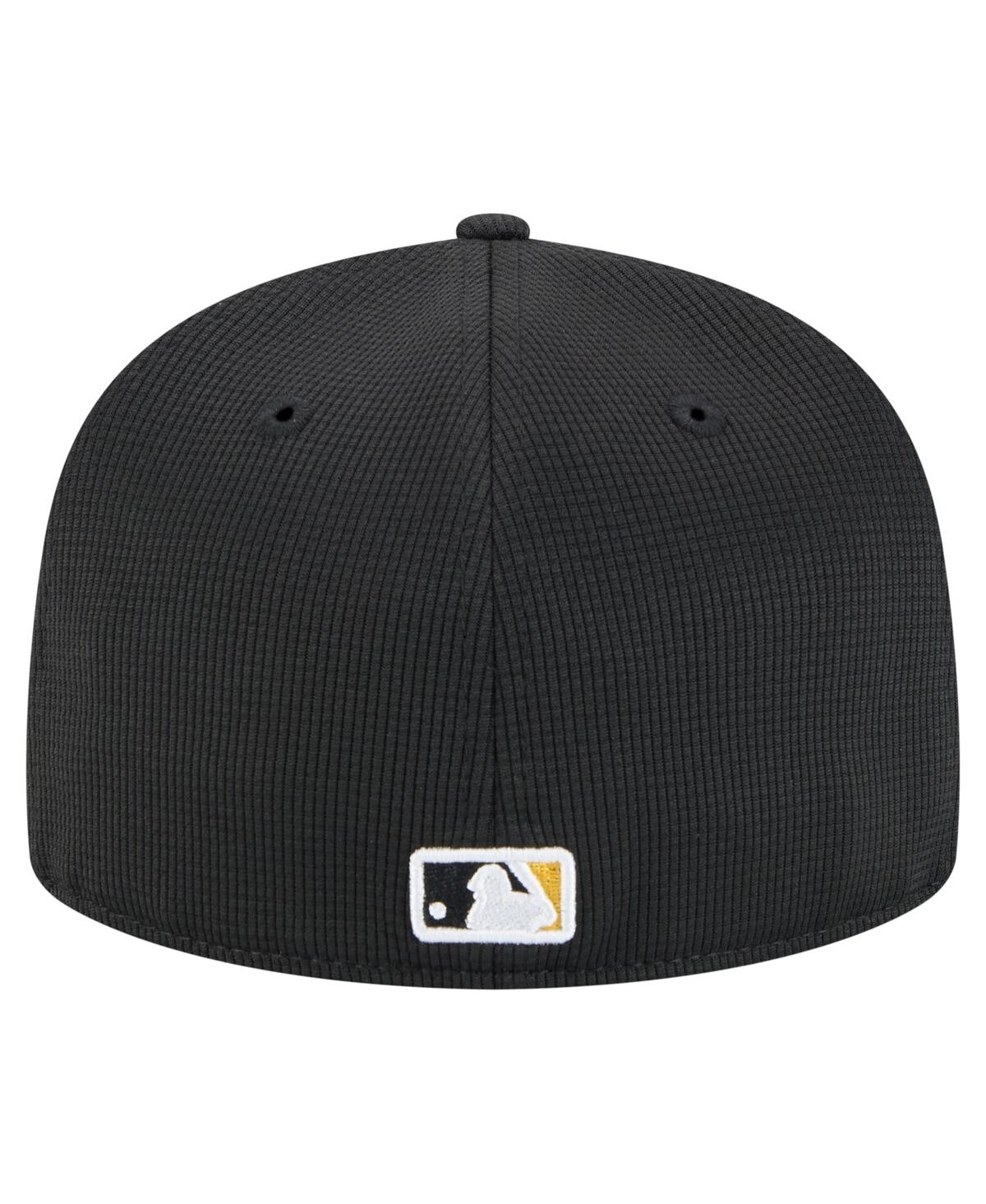 Shop New Era Men's Black Pittsburgh Pirates 2025 Spring Training 59fifty Fitted Hat