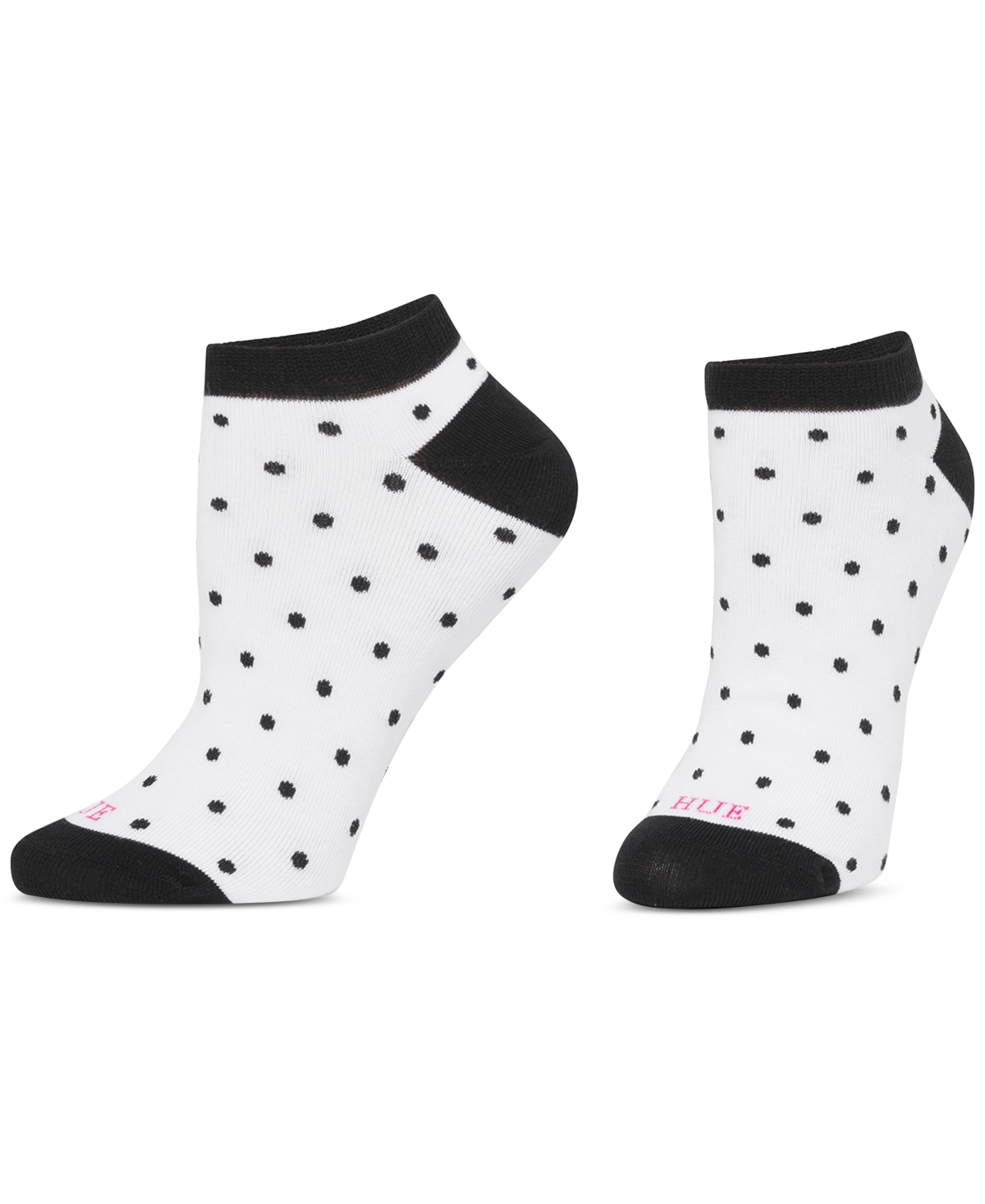 Hue Women's 6 Pack Cotton No Show Socks U6421 In Modern
