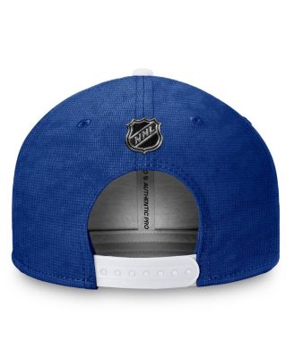 Men's Blue/White Tampa Bay Lightning Authentic Pro Rink Snapback Hat