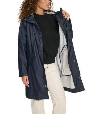 Women's Raglan Sleeve Rain Collar Jacket