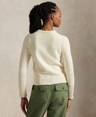 Women's Flag Cotton Crew Neck Sweater