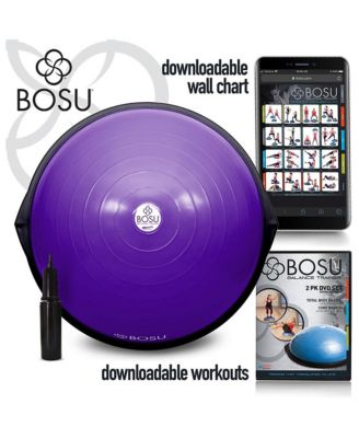 72-10850 Home Gym Equipment The Original Balance Trainer 65 cm Diameter, Black and Purple