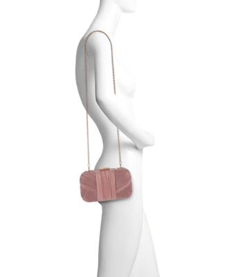 Woman's Cleo Mini Pleated Sash Minaudiere