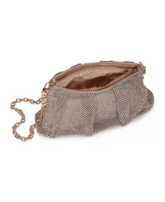 Woman's Lilibet Crystal Mesh Box Crossbody