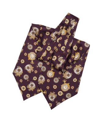 Men's Gilded Keeper - Silk Ascot Cravat Tie for Men