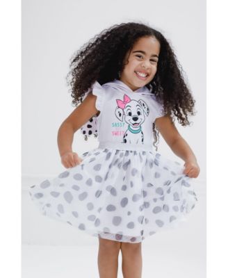 Toddler Girls Lilo & Stitch Minnie Mouse Mesh Cosplay Dress
