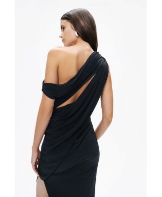 Women's Accessory Detailed Midi Dress