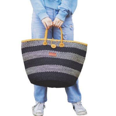 Balance Flow Handmade Sisal Straw Basket Tote