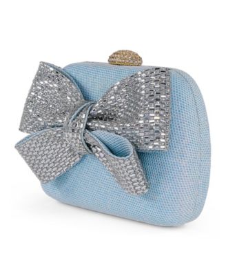 Woman's  Emmy Crystal Bow Minaudiere