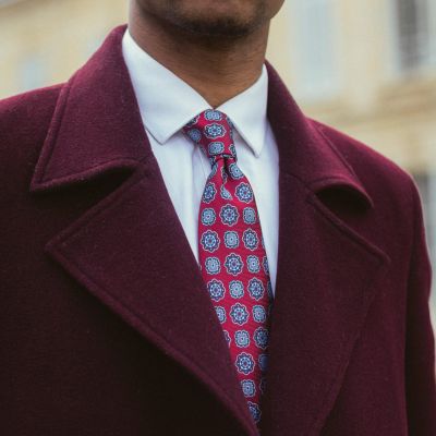 Men's Tiberio - Silk Jacquard Tie for Men