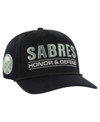 '47 Brand - Men's Black Buffalo Sabres OHT Military Appreciation Homeland Honor and Defend Hitch Adjustable Hat