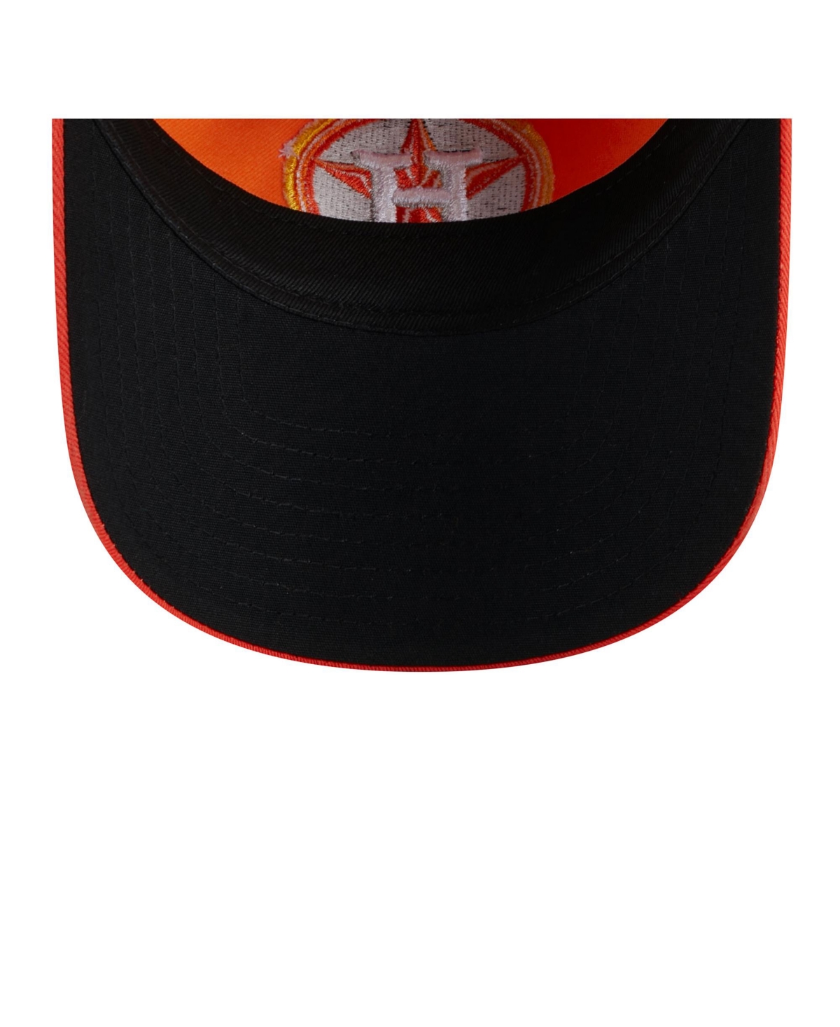 New Era Men's Orange Houston Astros 2024 Spring Training 9twenty Adjustable Hat In Orange