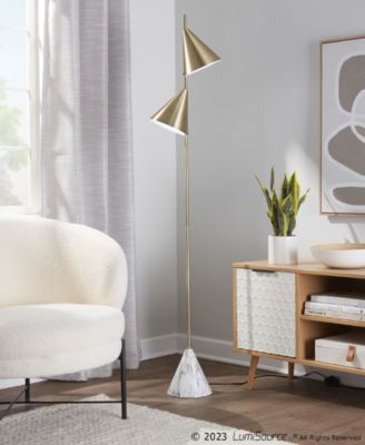 Cone 65" Metal Floor Lamp