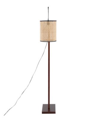 Arturo 60" Wood and Metal Floor Lamp