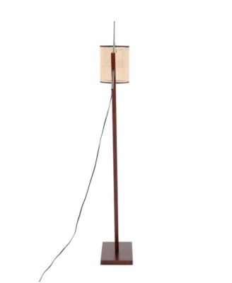 Arturo 60" Wood and Metal Floor Lamp