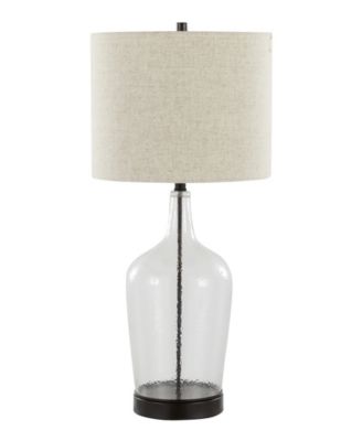 Botella 28" Glass Table Lamp, Set of 2