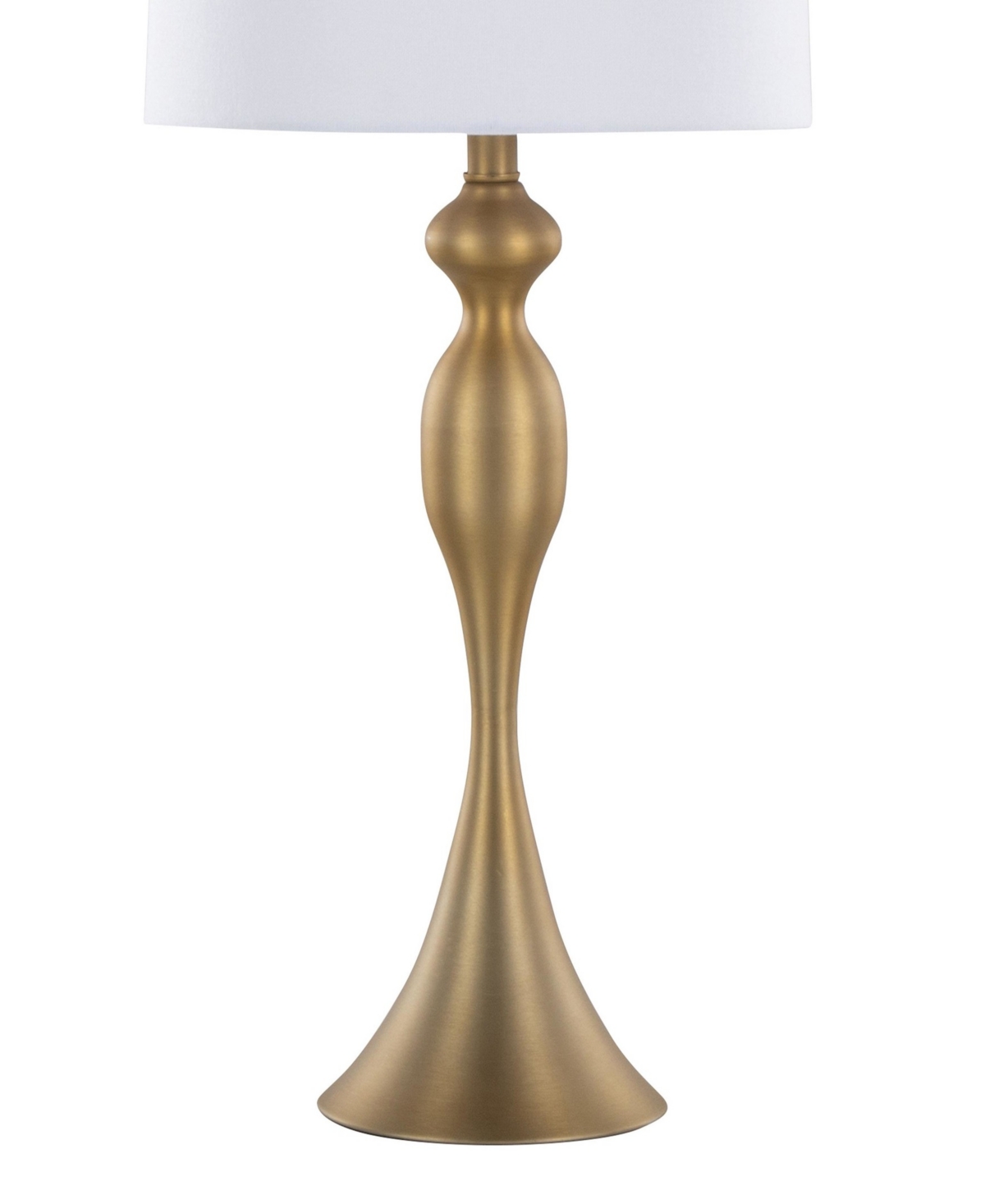 LUMISOURCE ASHLAND 27" METAL TABLE LAMP, SET OF 2 
