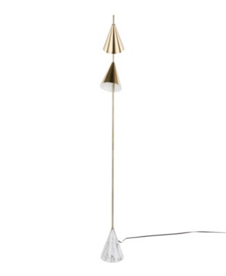 Cone 65" Metal Floor Lamp