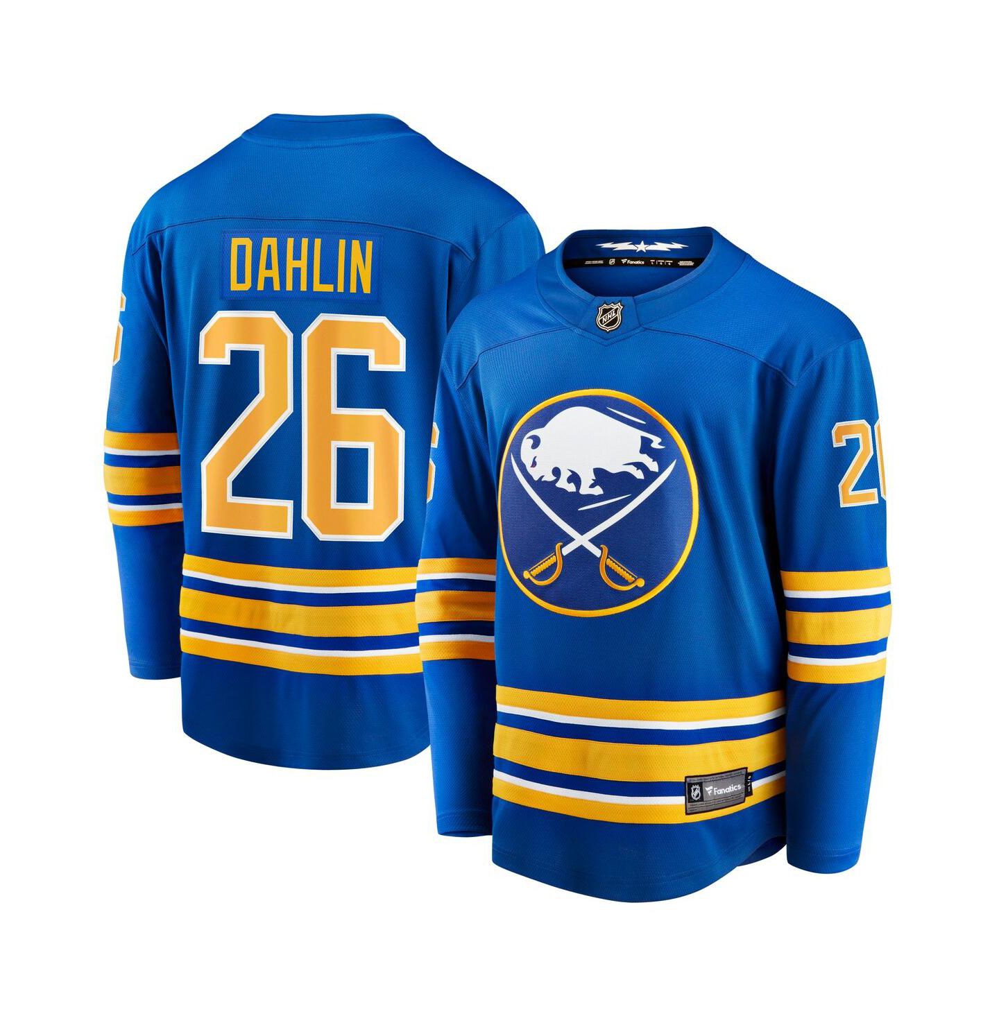 Мужской топ Fanatics Rasmus Dahlin Royal Buffalo Sabres Home Breakaway Jersey — фото 1