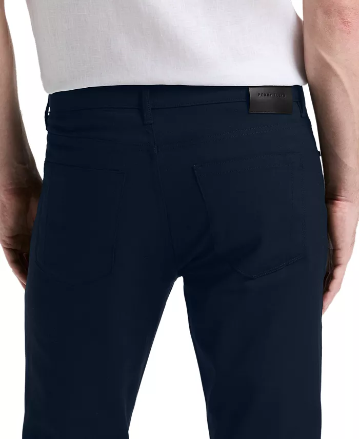 Men's Double-Weave Slim-Fit 5-Pocket Pants - thumbnail 3